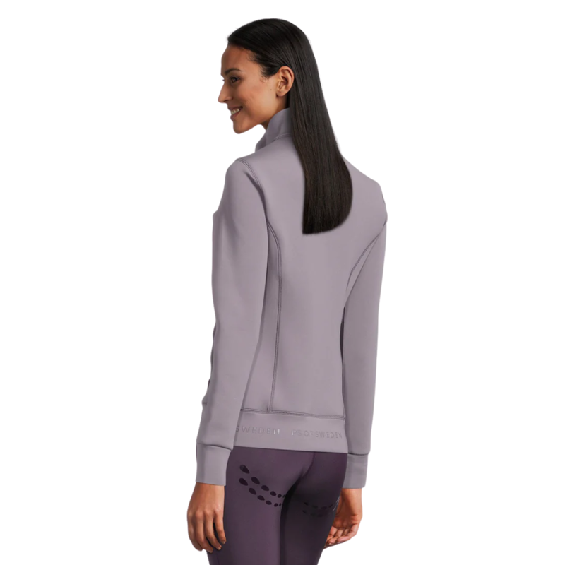 PS of Sweden Faith Full Zip-Up Sweater - Grey-1