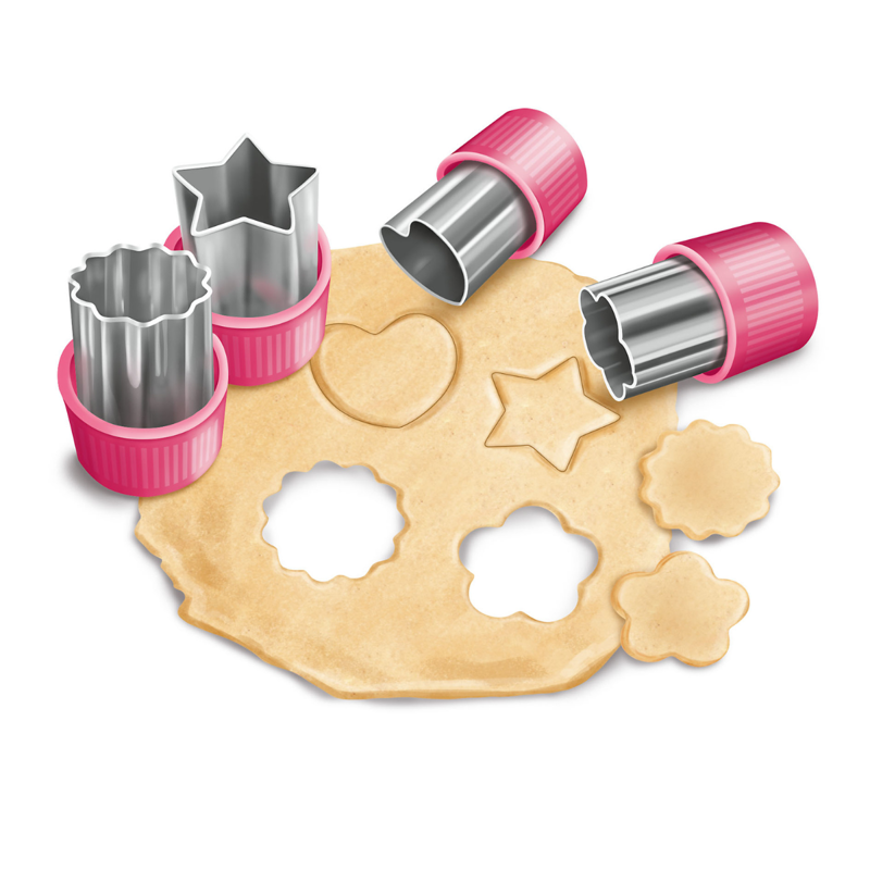 TOPModel Small Cookie Cutter 4-Piece Set-5