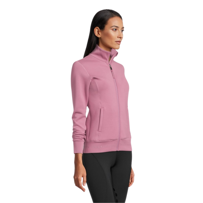 PS of Sweden  Faith Full Zip-Up Sweater - Roseberry