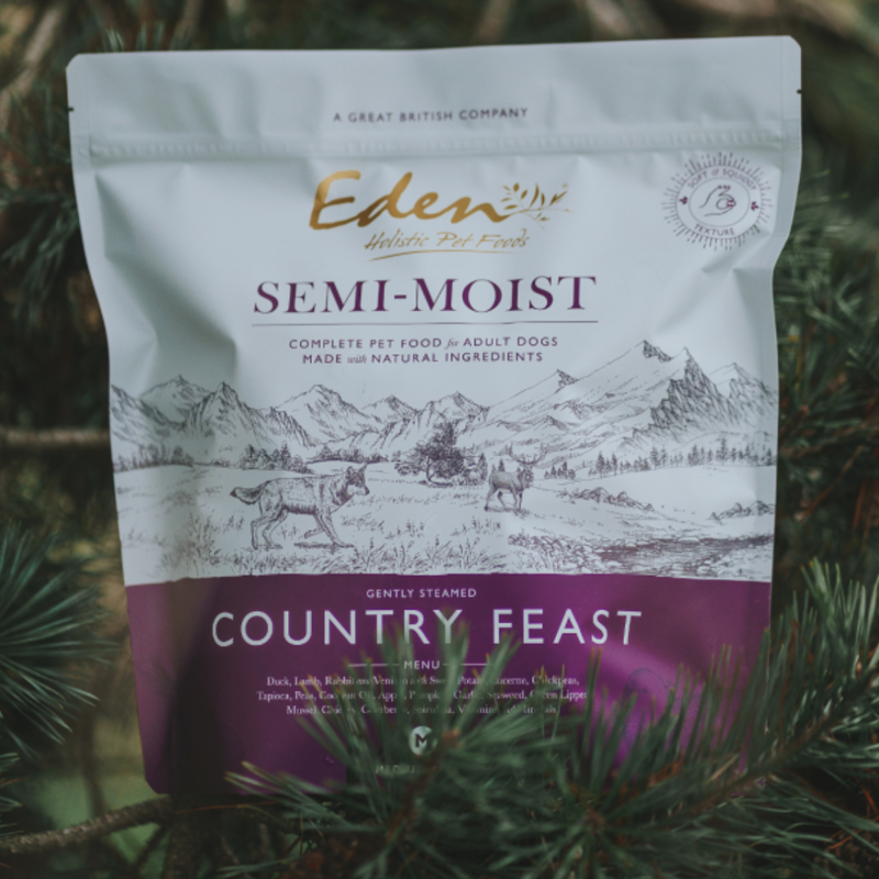 Eden Semi-Moist Country Feast Kibble Dog Food-1