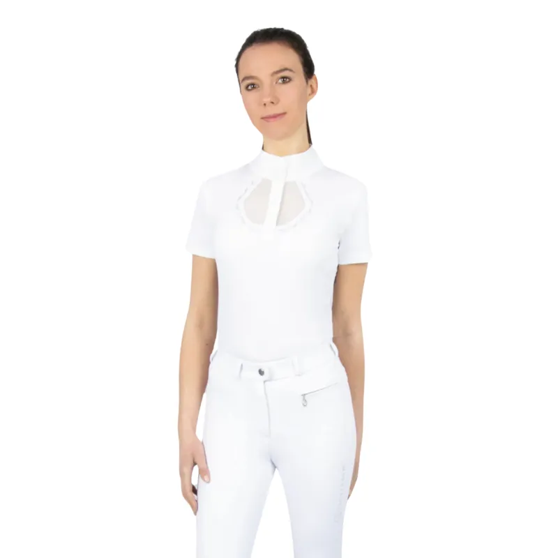 Coldstream Lanark Ladies Show Shirt - White