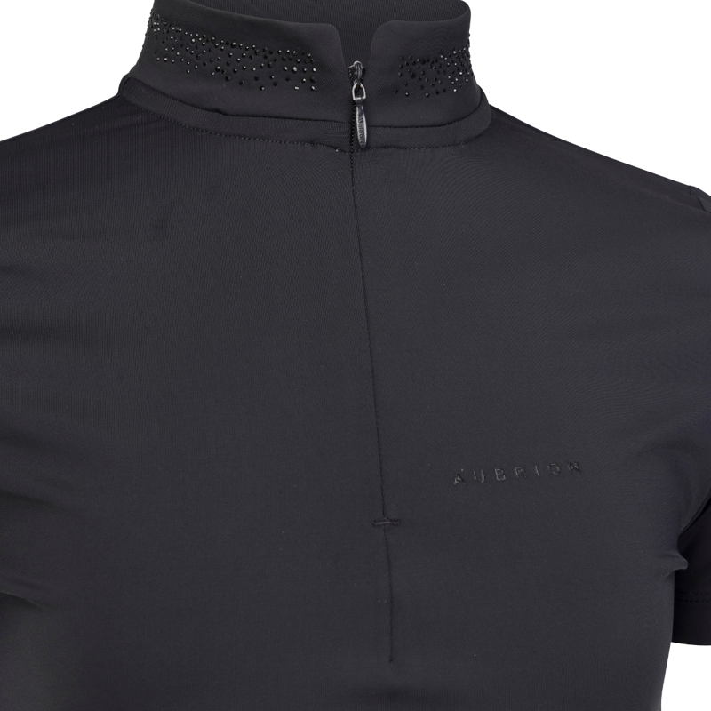 Aubrion Young Rider Optima GX Show Shirt - Black-3