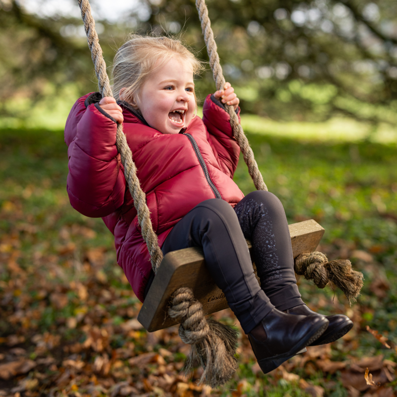 LeMieux Mini Megan Reversible Puffer Coat - Ember-9