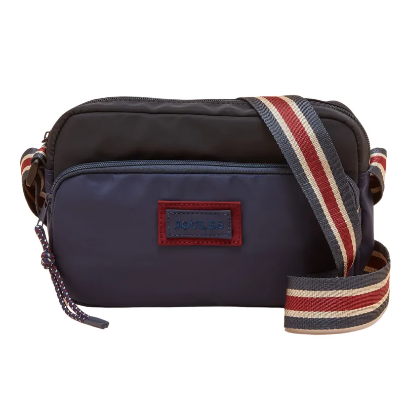 Joules Marlow Nylon Cross Body Bag - Navy