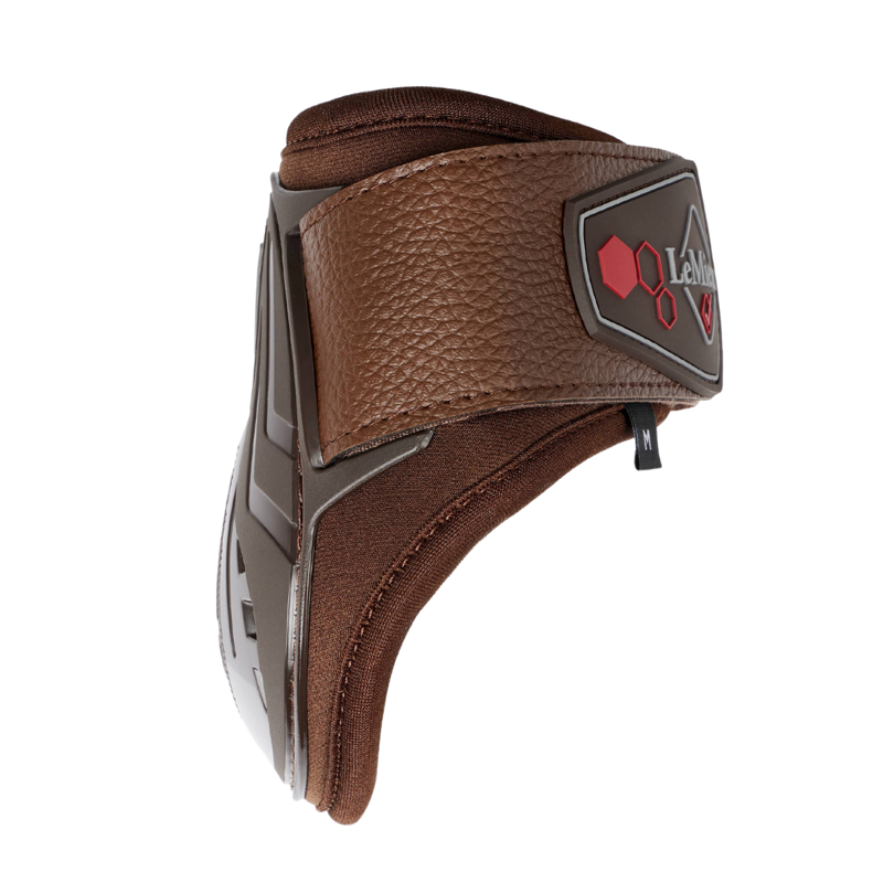 LeMieux Impact Compliant Fetlock Boots - Brown-3