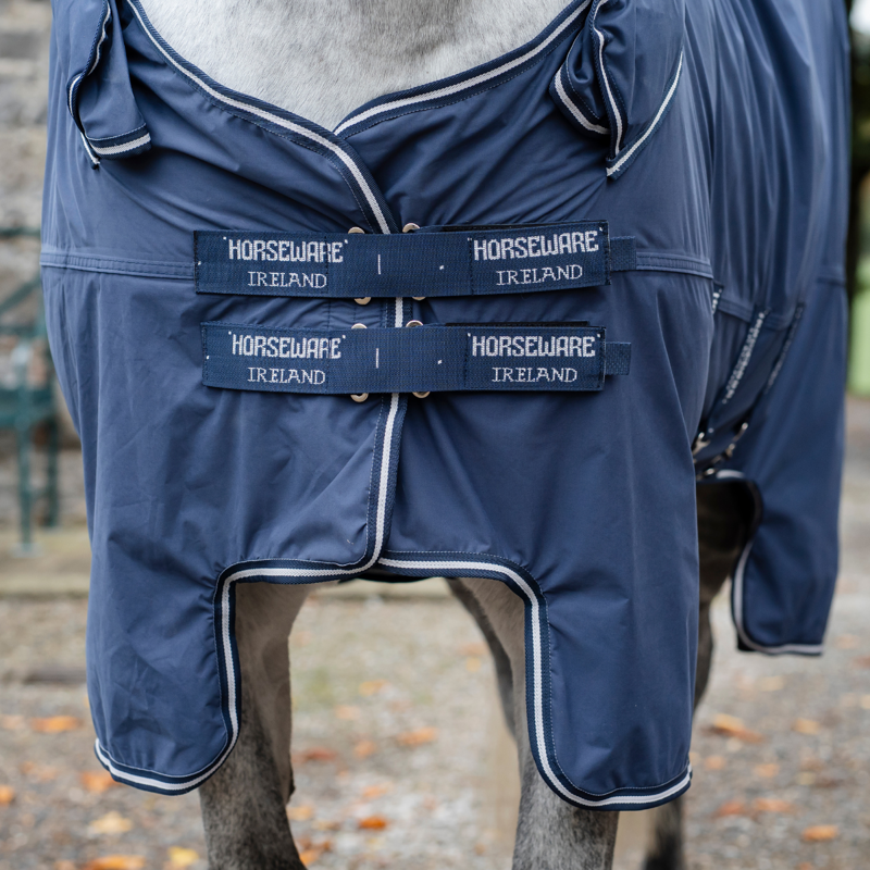 Horseware Show Ready Rug - Navy/Navy Silver-3