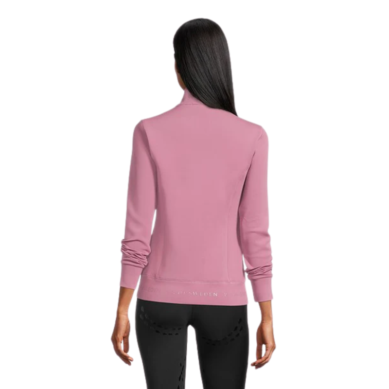 PS of Sweden  Faith Full Zip-Up Sweater - Roseberry-1