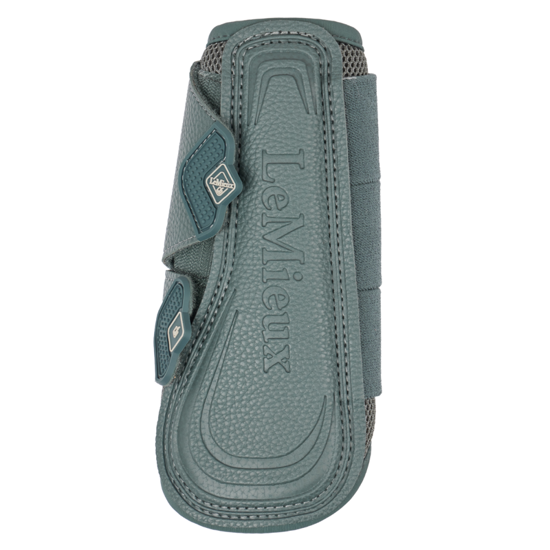 LeMieux Arika Mesh Brushing Boots - Petrol-2