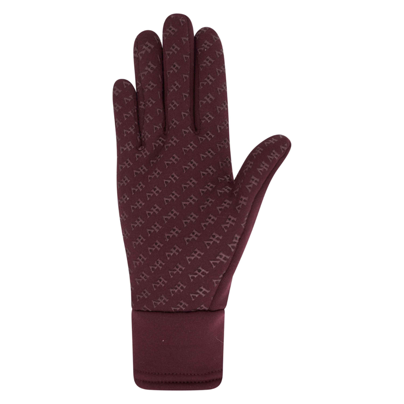 HV Polo Ladies Winter Gloves - Dark Berry-1