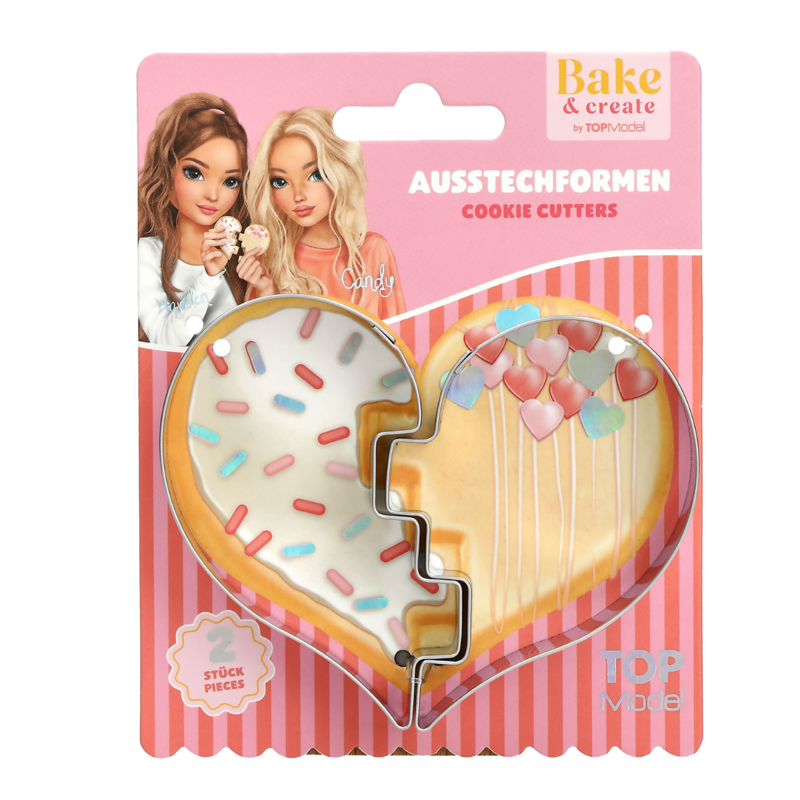 TOPModel Heart-shaped Cookie Cutters-2