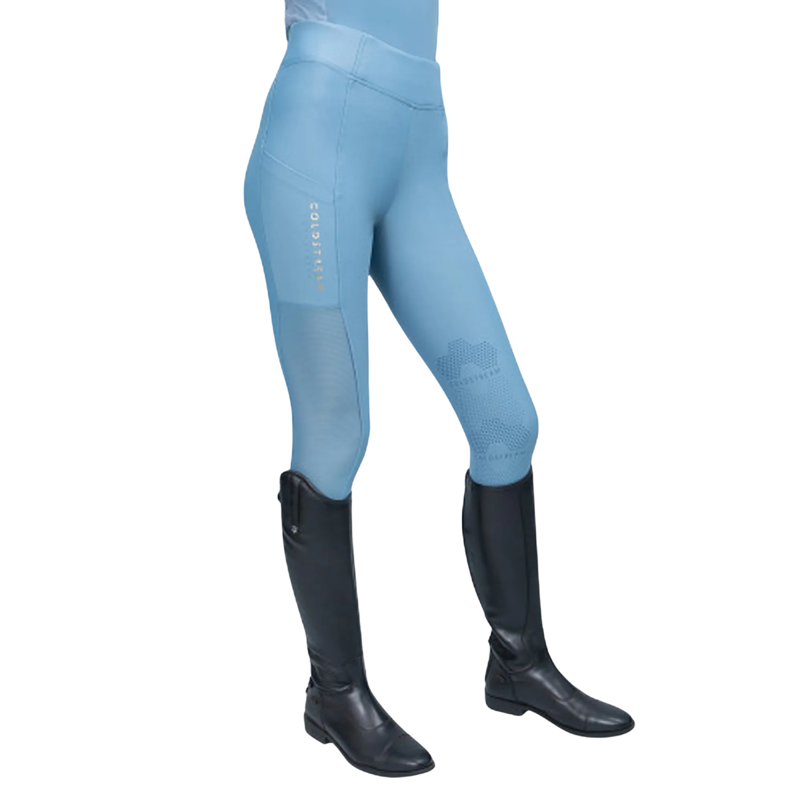 Coldstream Next Generation Ednam Riding Tights - Slate Blue