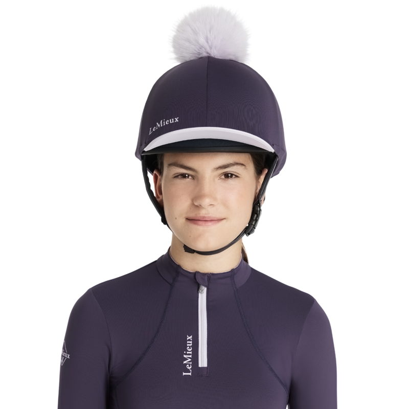 LeMieux Classique Pom Hat Silk - Juniper