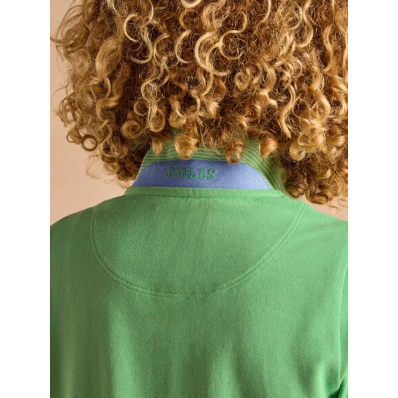 Joules Ladies Woody Polo Shirt - Green-6