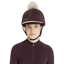 LeMieux Classique Pom Hat Silk - Damson