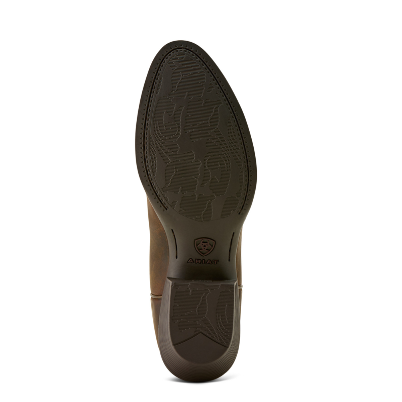 Ariat Women's Heritage R Toe Retro Western Boot - Sassy Brown-5