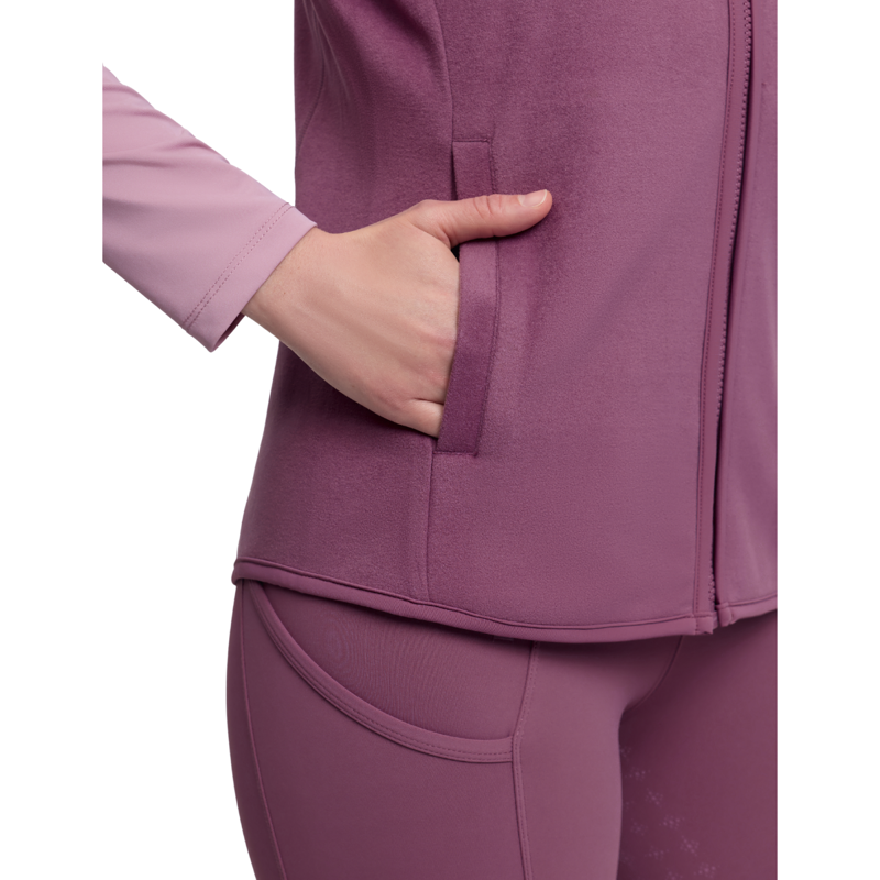 LeMieux Roberta Fleece Gilet - Mallow-4