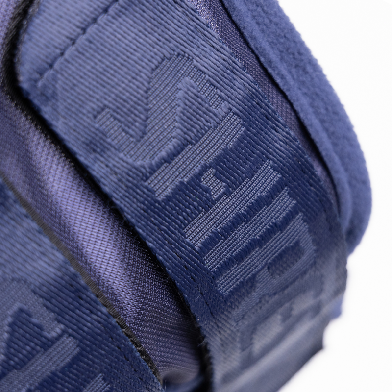 Shires Fine Mesh Fly Mask With Ear Holes - Navy-4