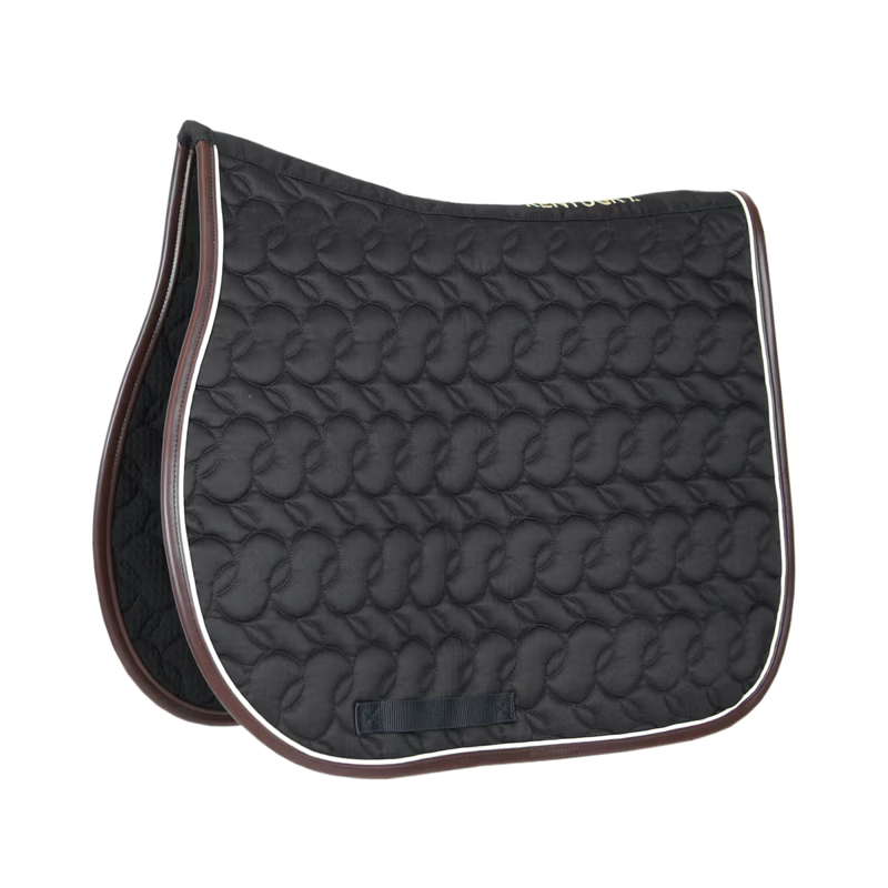 Kentucky No Logo Saddlepad - Black/White/Brown