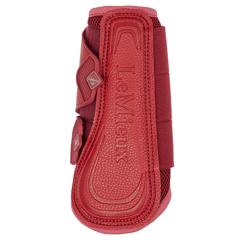 LeMieux Arika Mesh Brushing Boots - Ember-1