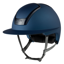 Kask Nemesi Metal Wide Peak Riding Hat - Cobalt Blue