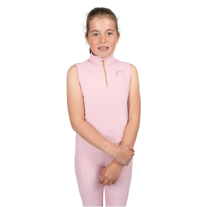 Coldstream Next Generation Cranshaws Sleeveless Base Layer - Blush Pink
