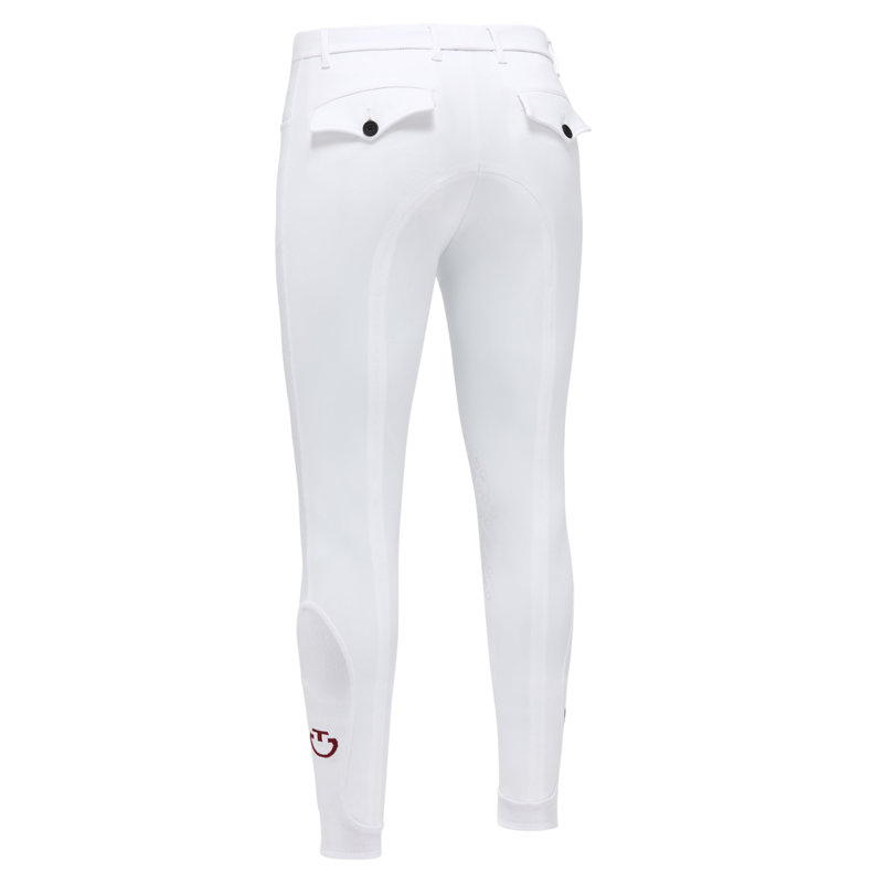 Cavalleria Toscana Men's New Grip System Breeches - White-1