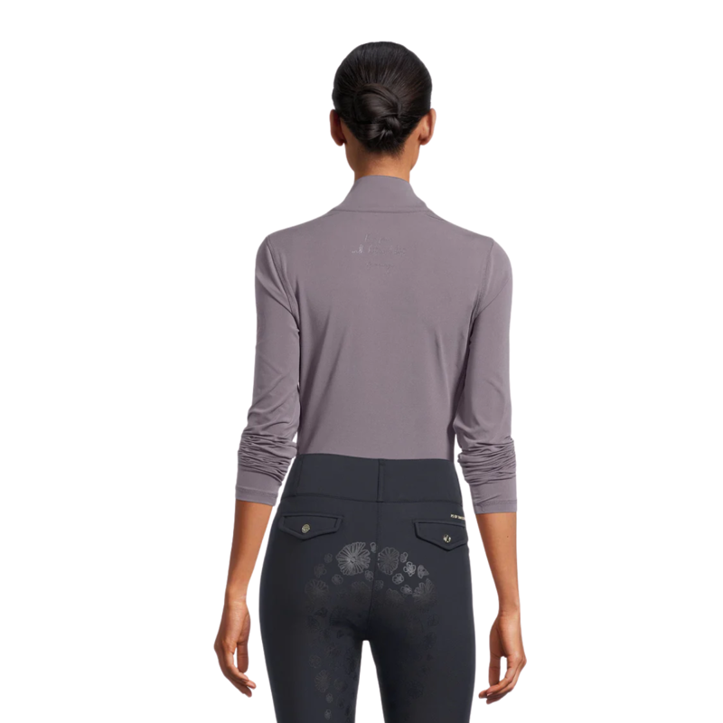 PS of Sweden Alessandra 1/2 Zip Base Layer - Grey-1