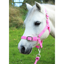 Gallop Headcollar and Leadrope Set - Pink