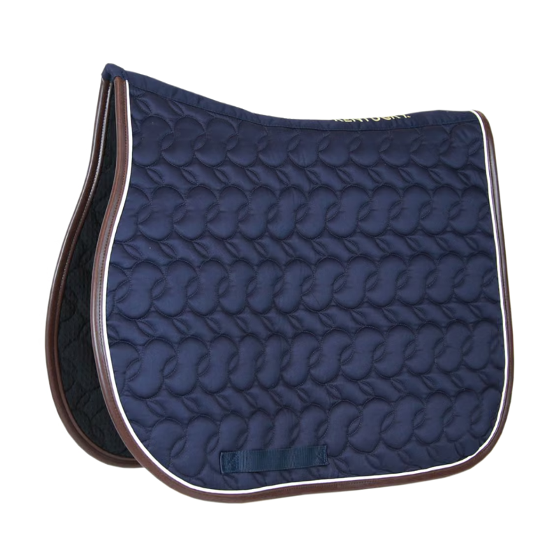 Kentucky No Logo Saddlepad - Navy/White/Brown