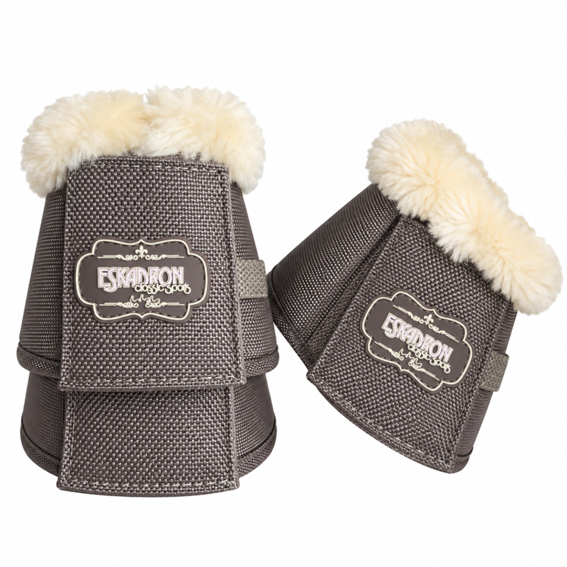 Eskadron Faux Fur Over Reach Boots Choco Chip