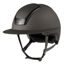 Kask Nemesi Metal Wide Peak Riding Hat - Ash Brown
