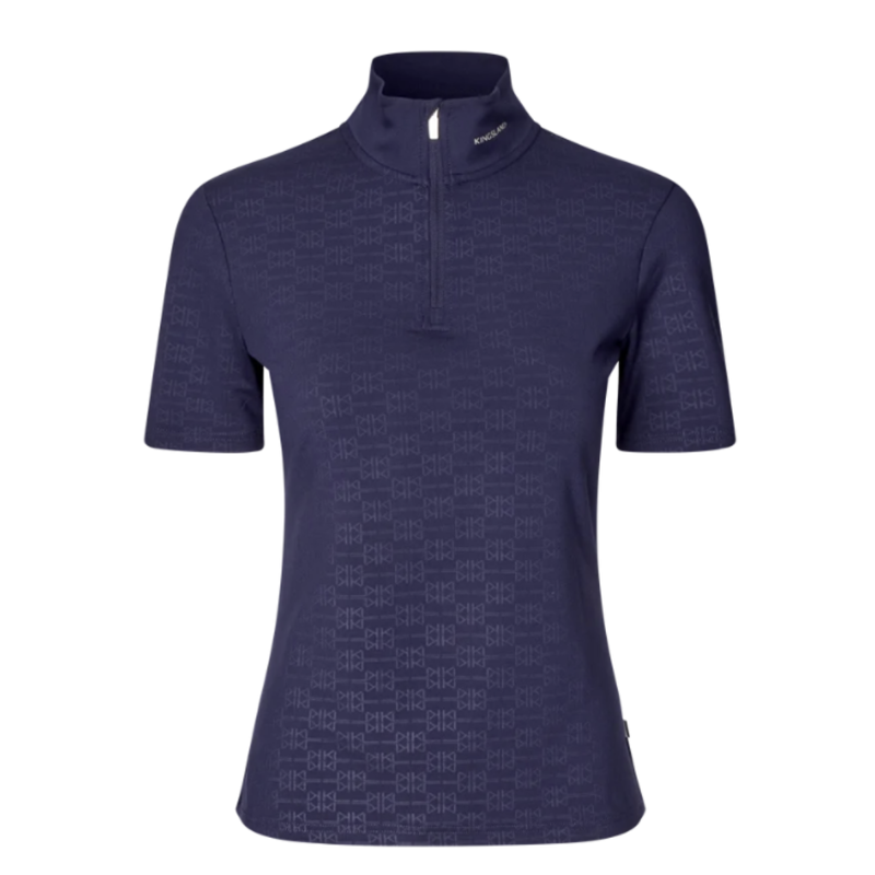 Kingsland KLAnnabella Ladies SS Training Shirt - Evening Blue