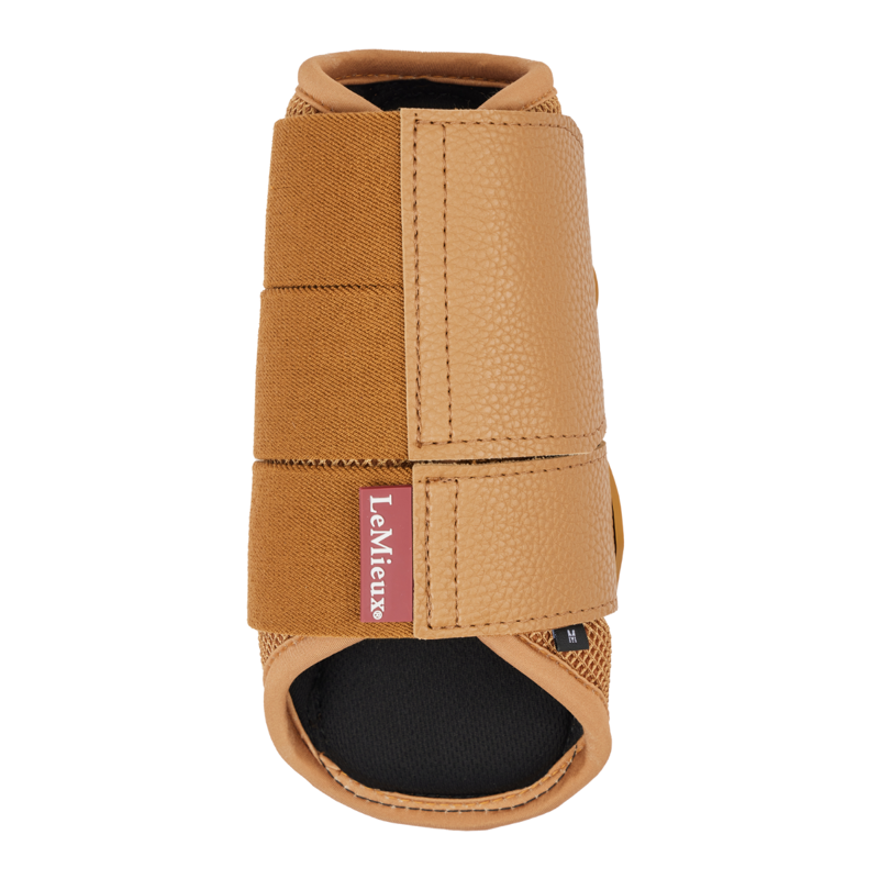 LeMieux Arika Mesh Brushing Boots - Ginger-2