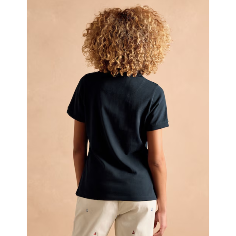 Joules Ladies Woody Polo Shirt - Navy-2