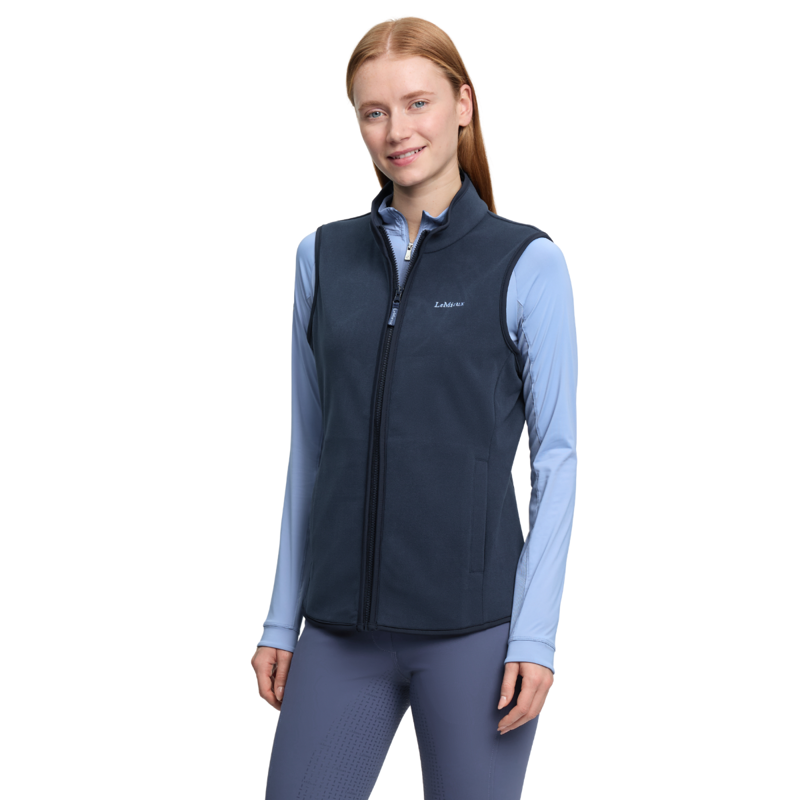 LeMieux Roberta Fleece Gilet - Navy-1