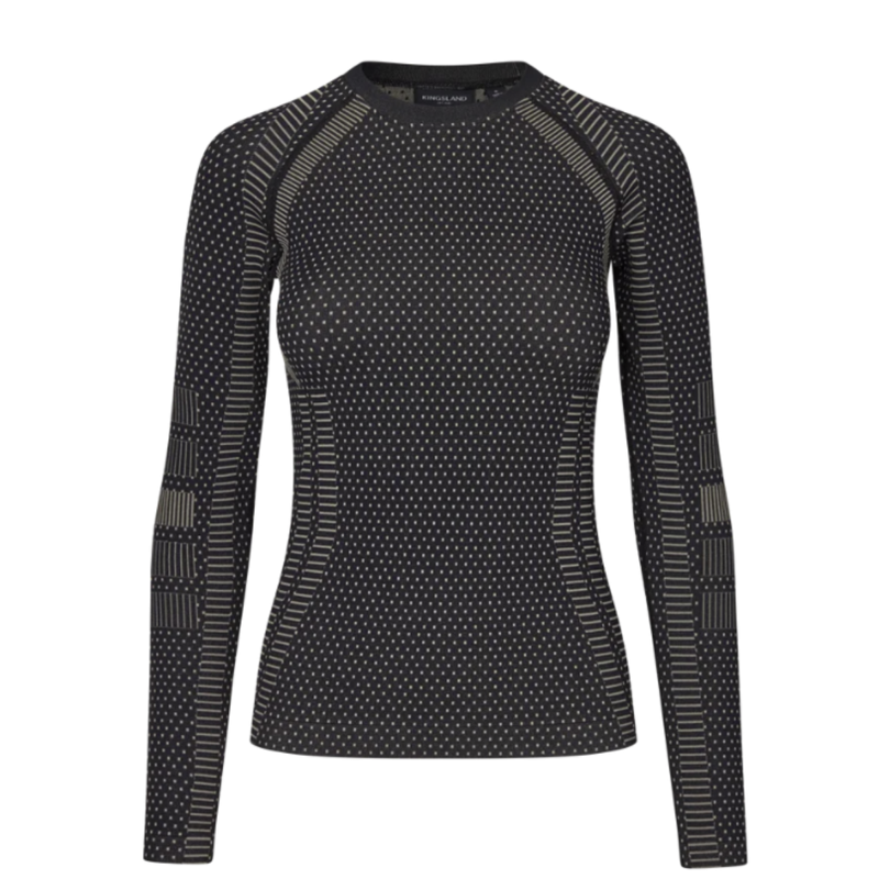 Kingsland KLAlicia Ladies O-Neck Training Shirt - Black