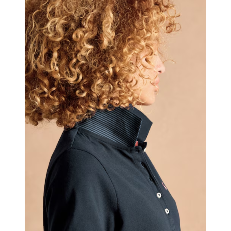 Joules Ladies Woody Polo Shirt - Navy-3