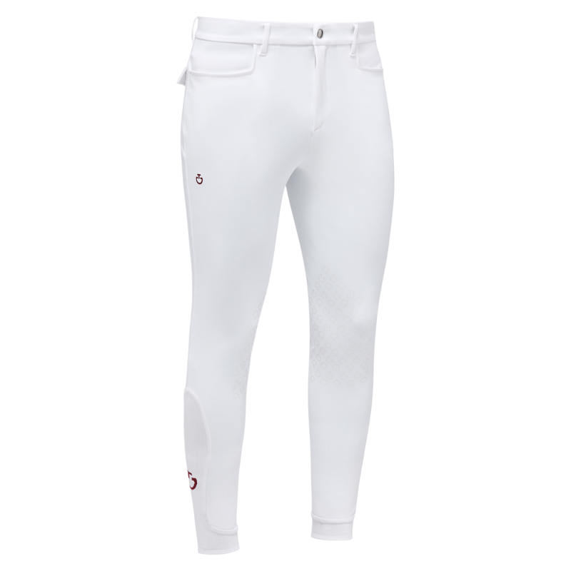 Cavalleria Toscana Men's New Grip System Breeches - White