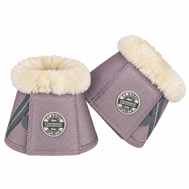 Eskadron Faux Fur Overreach Boots  - Orchid Mauve