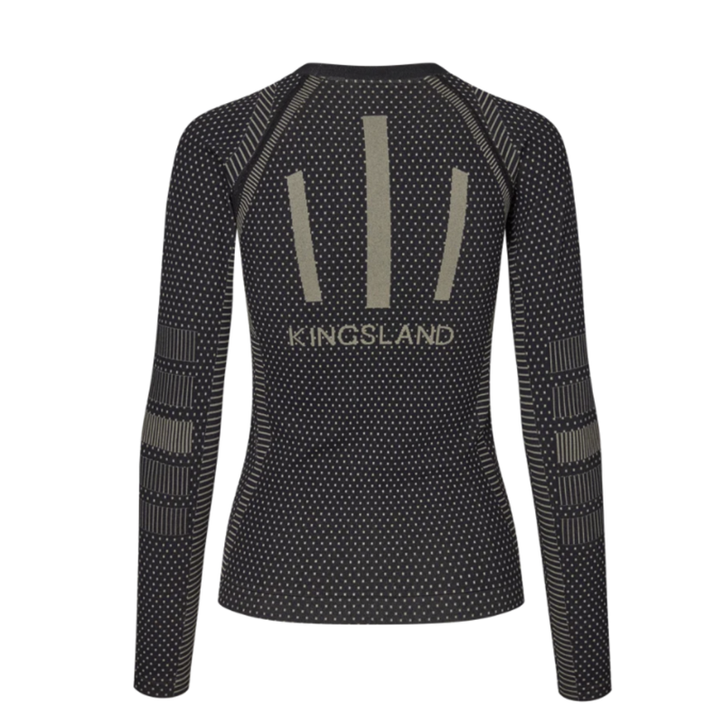 Kingsland KLAlicia Ladies O-Neck Training Shirt - Black-1