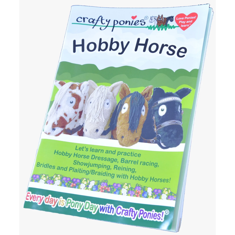 Crafty Ponies Hobby Horse - Skewbald-4