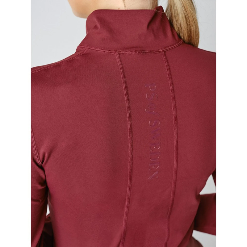 PS Of Sweden Wivianne Long Sleeve Base Layer - Wine-1