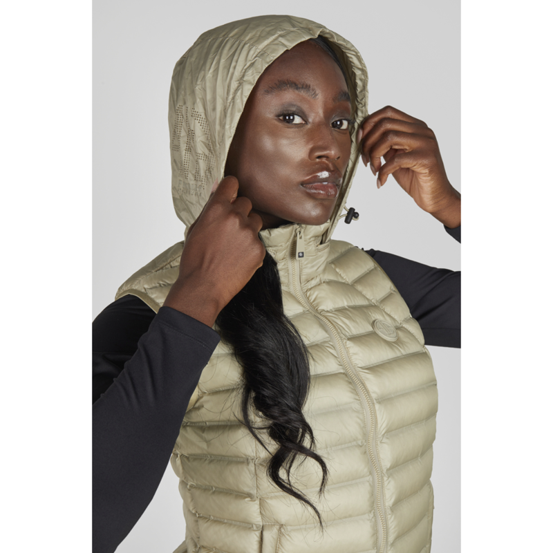 Pikeur Athleisure Ladies Quilted Vest - Frosted Sage-4