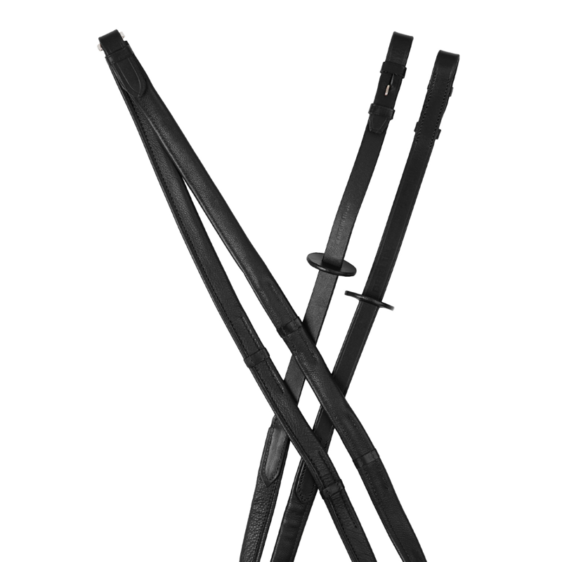 Dublin Padded Reins - Black