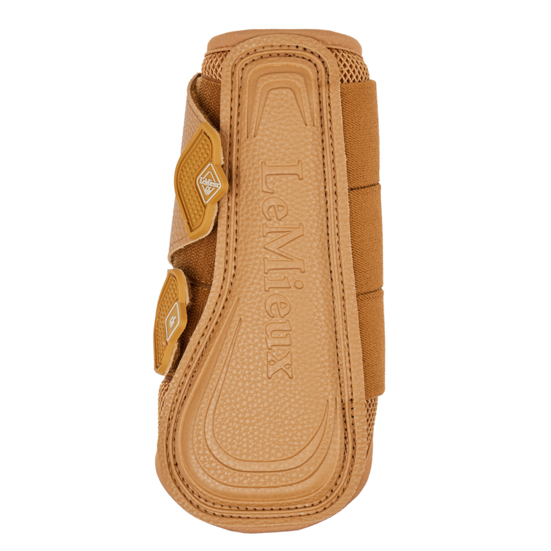 LeMieux Arika Mesh Brushing Boots - Ginger-1