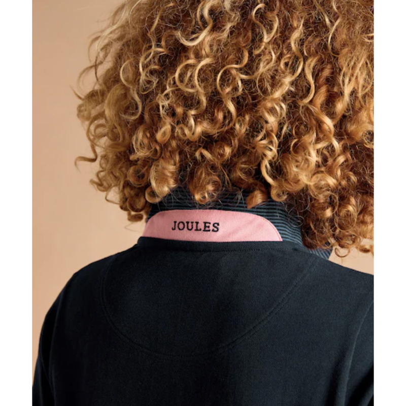 Joules Ladies Woody Polo Shirt - Navy-5