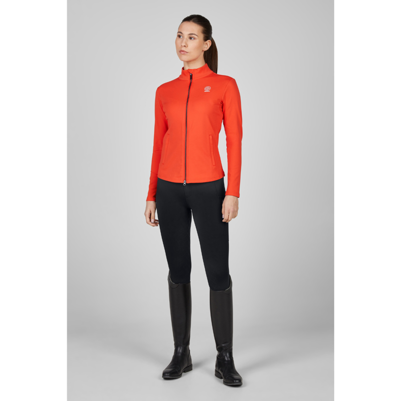 Eskadron Zip-Shirt Dynamic AW25 - Poppy Red-4