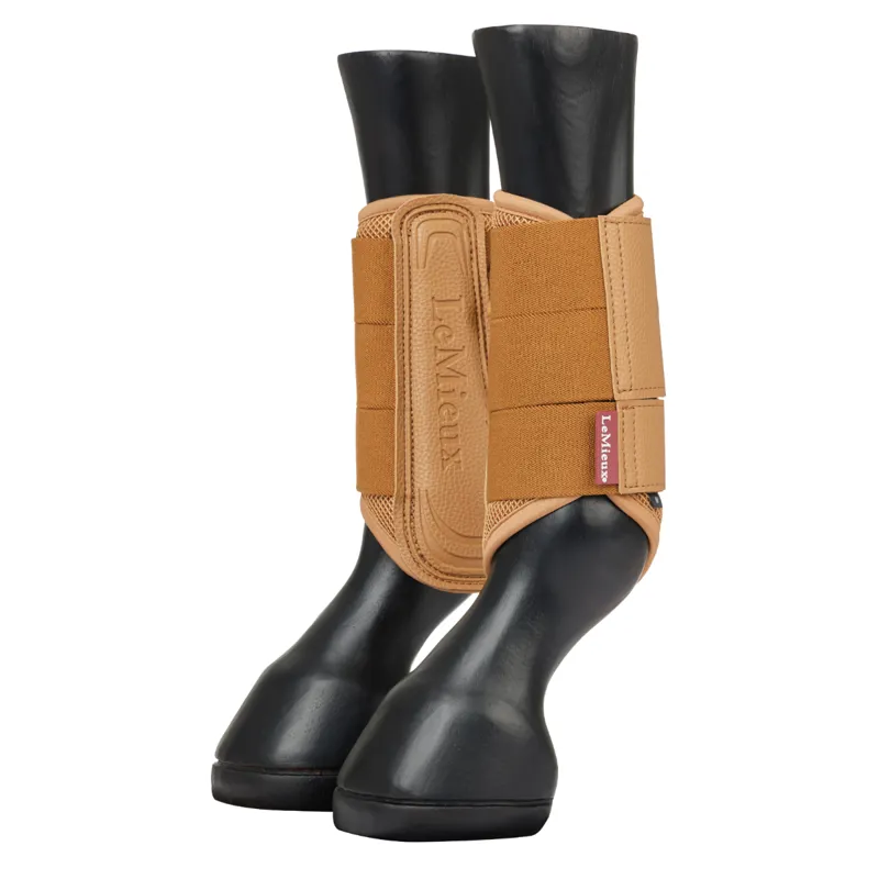 LeMieux Arika Mesh Brushing Boots - Ginger