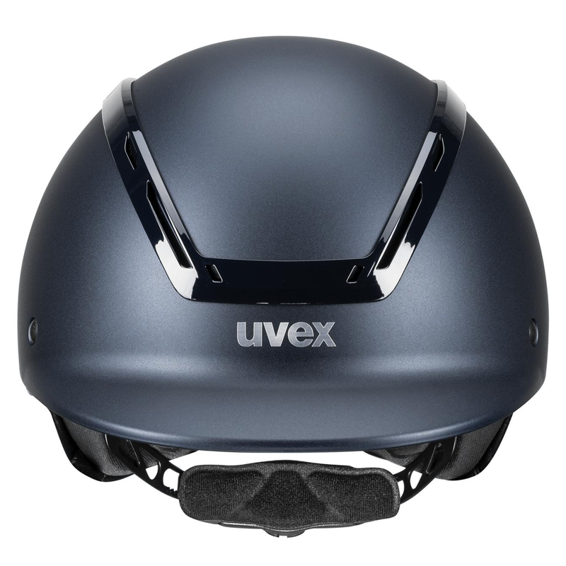 Uvex Exxeed Active Riding Hat - Navy-1