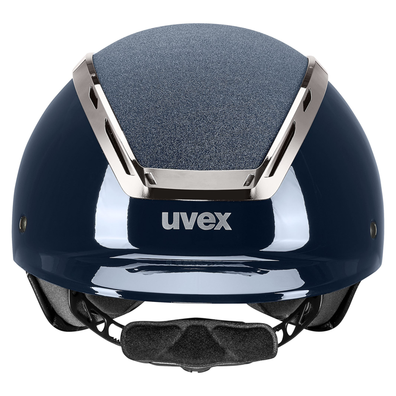 Uvex Exxeed Blaze Riding Hat - Navy-1